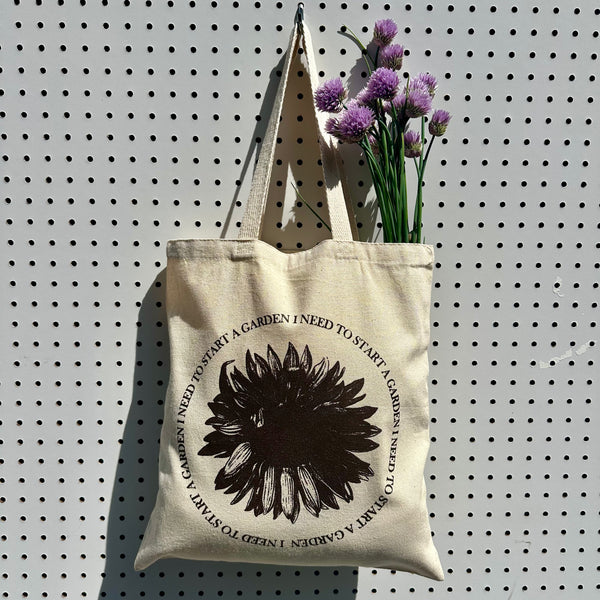 I Need to Start A Garden Tote