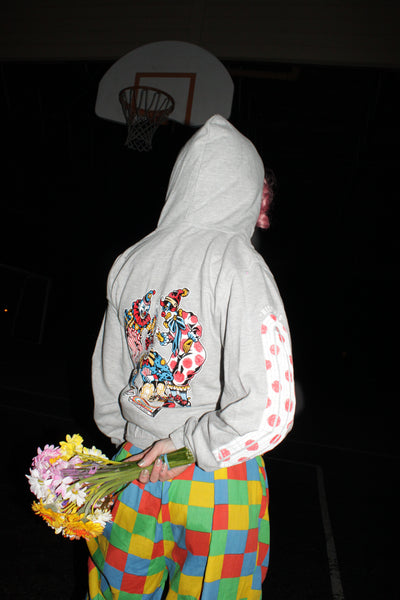 Cribbage Clowns Zip Hoodie