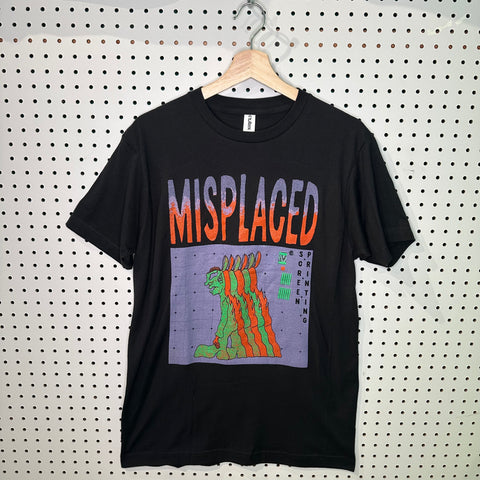 Misplaced Mind Black T-Shirt