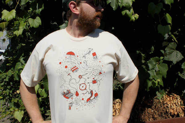 Artist We Love! Charles Ben Russell Tee