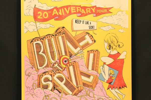 Built To Spill Keep It Like A Secret 20th Anniversary Tour Poster