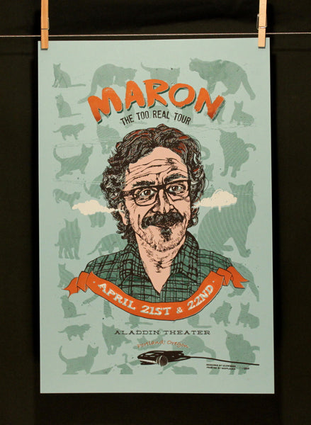 Marc Maron Aladdin Theater Poster