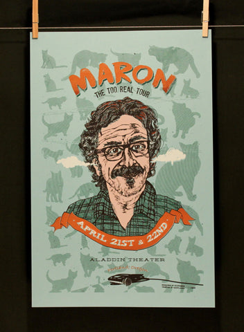 Marc Maron Aladdin Theater Poster